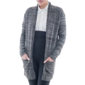 Veste longue tricotée en laine Cashllama